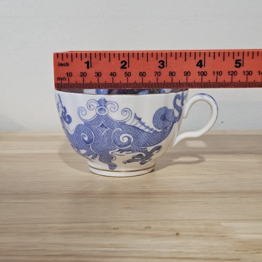Vintage Porcelain Tea Cups and Saucers